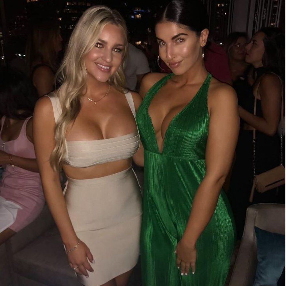 Green plisse plunge strappy jumpsuit